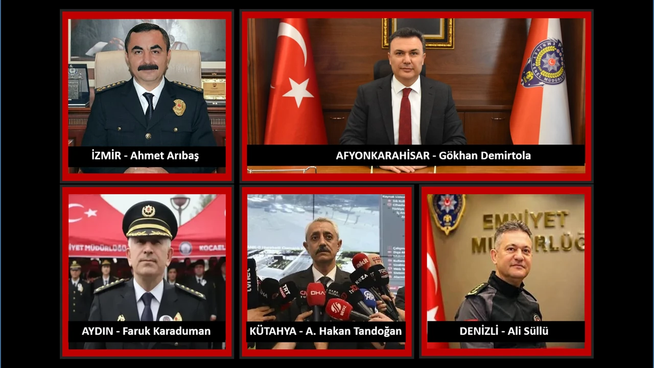 Emniyette yeni kararname: Ege’de 5 değişiklik