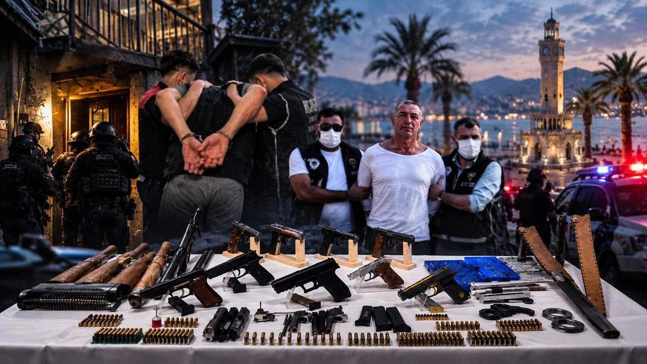 İzmir'de Arabacı ve Sayal gruplarına operasyon