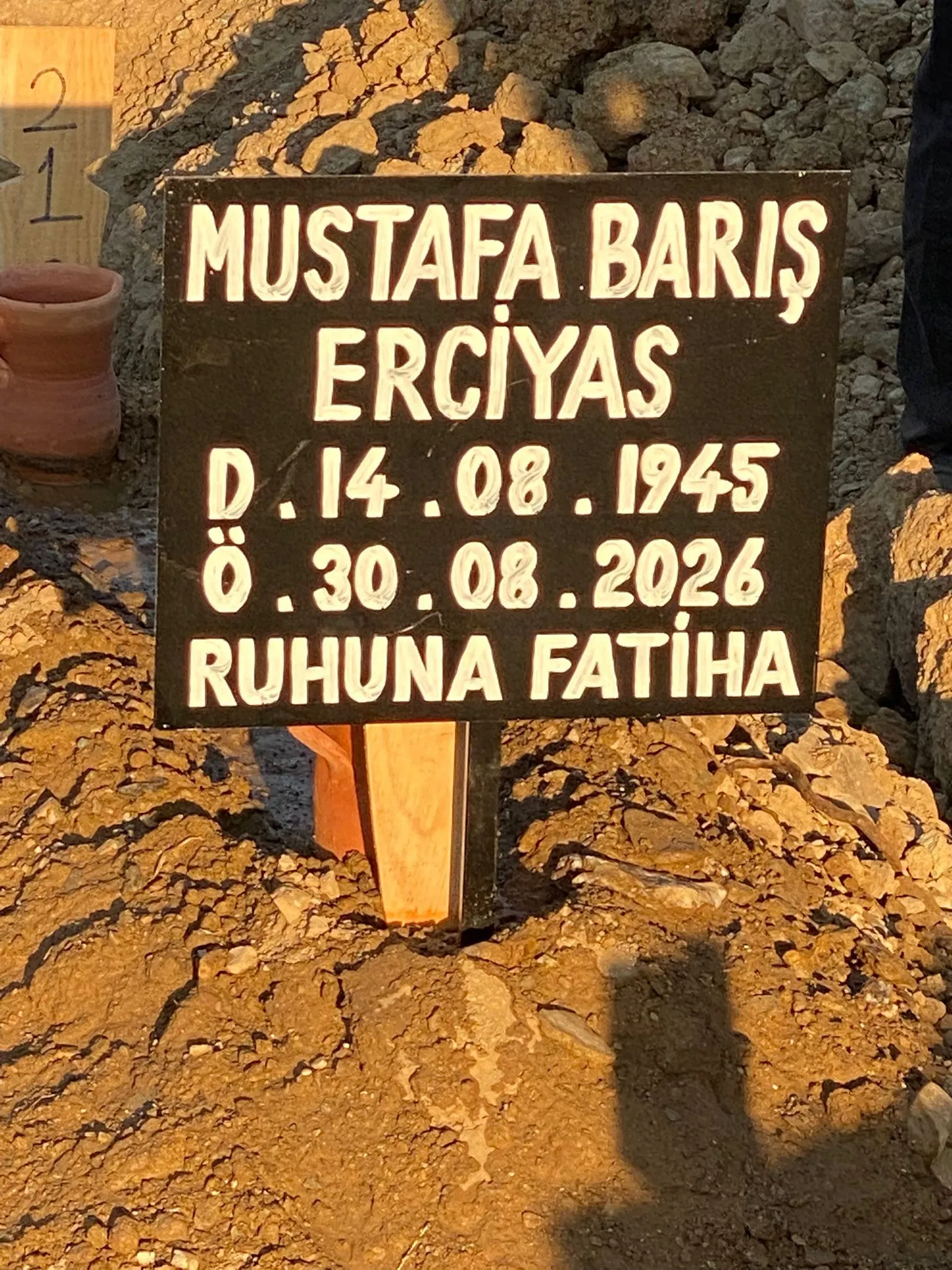 Mustafa Baris Erciyas Cenaze Toreni 2