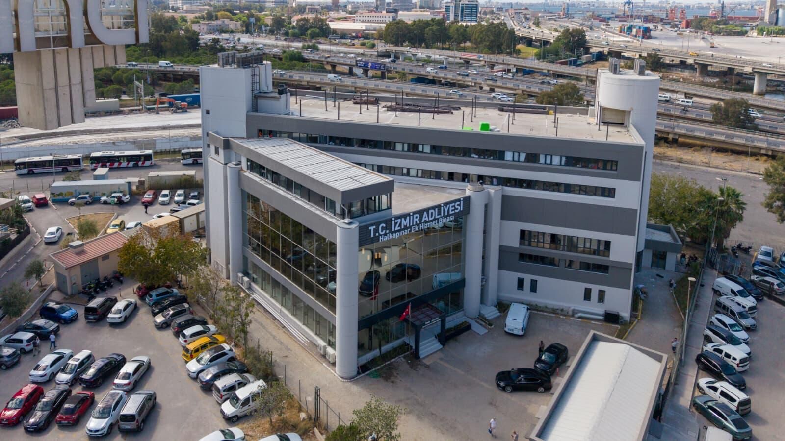 İzmir Adliyesi Halkapınar Ek Hizmet Binası açıldı