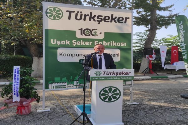 Uşak Şeker Fabrikası’nda 101. pancar kampanyası başladı