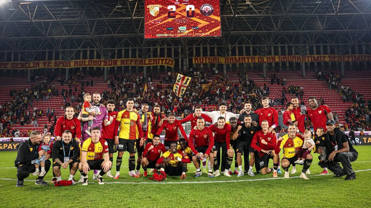 Göztepe deplasmanda 8 puana ulaştı