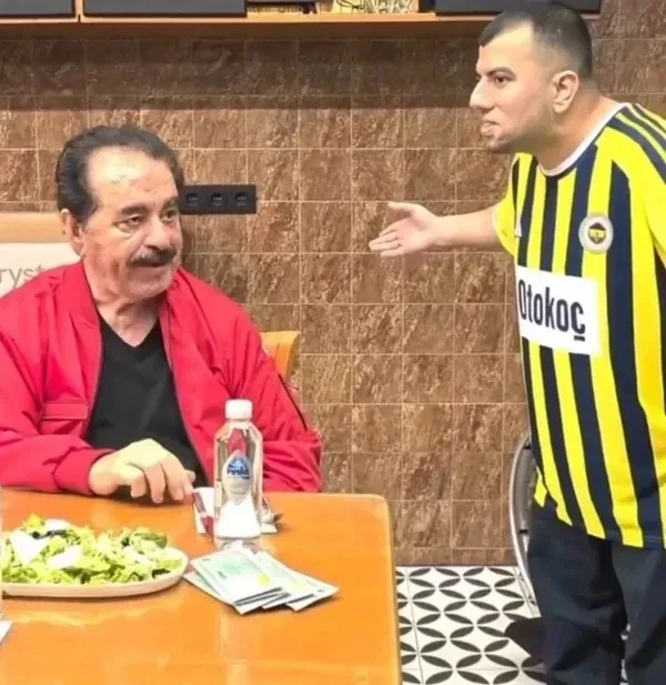 İzmir’de İbrahim Tatlıses ile Kadıköy Boğası buluştu! Milyonluk hayalini İmparator’a anlattı