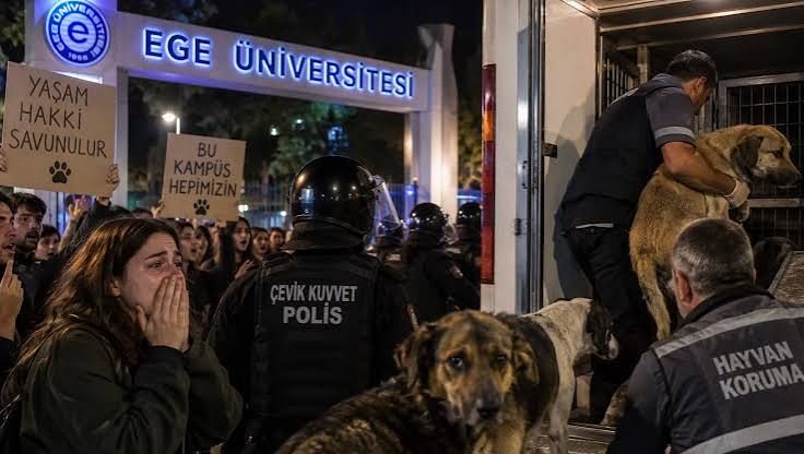 Ege Üniversitesi kampüsteki köpeklerin toplanması kararını açıkladı