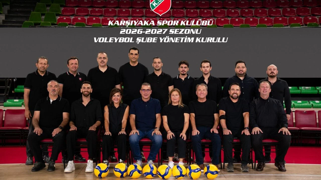 Karşıyaka voleybol şubesinde görev dağılımı belli oldu