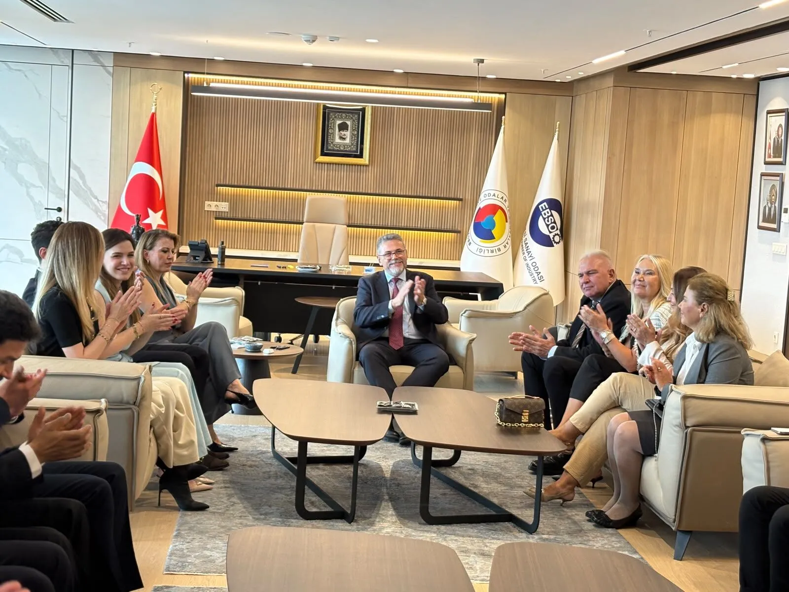 EBSO’da Mustafa Karabağlı 94 oyla başkan seçildi