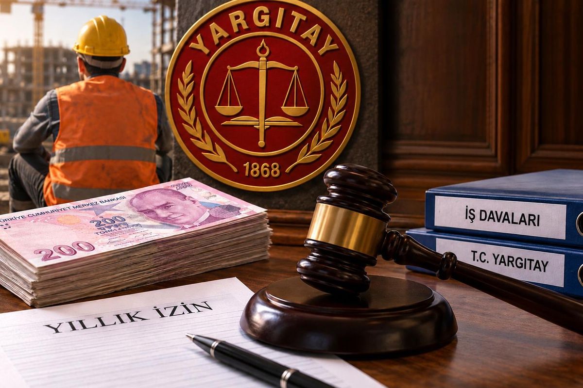 Yargıtay'dan yıllık izin ücretinde 5 yıl kararı