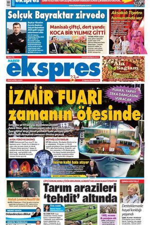 Haber Ekspres Gazetesi - Son dakika haberler-İzmir haberleri - 29.08.2024 Manşeti