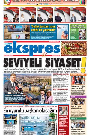 Haber Ekspres Gazetesi - Son dakika haberler-İzmir haberleri - 13.09.2024 Manşeti