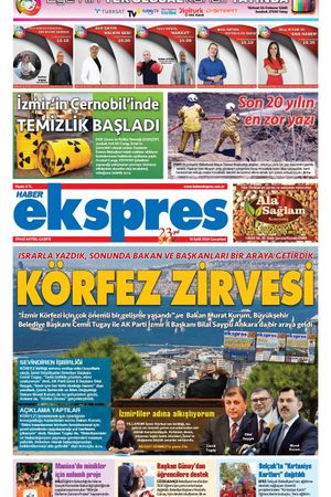 Haber Ekspres Gazetesi - Son dakika haberler-İzmir haberleri - 14.09.2024 Manşeti